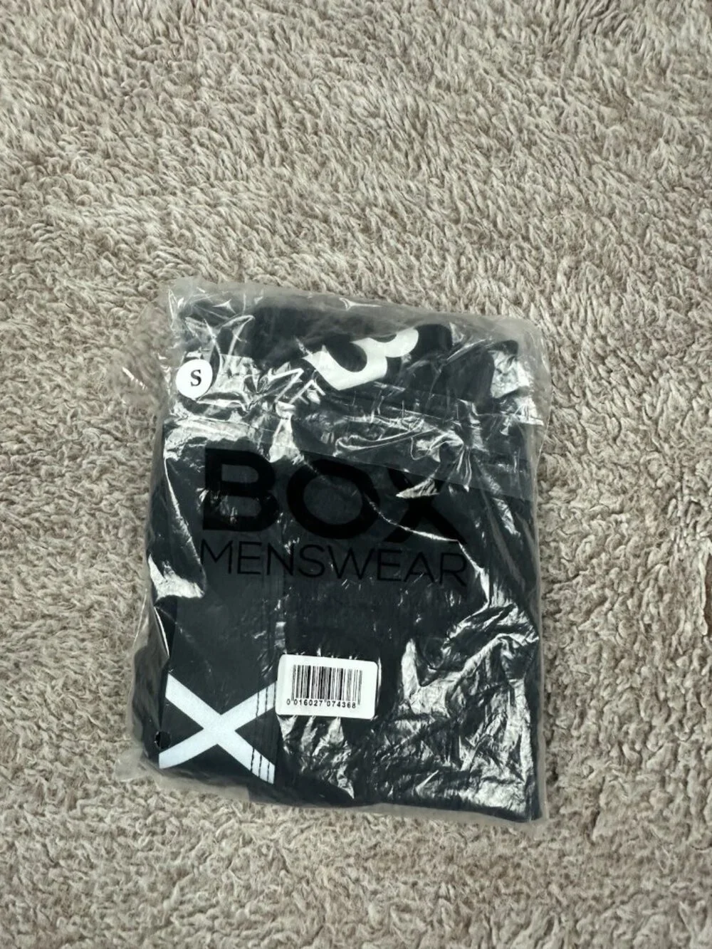 BOX MENSWEAR PREMIUM BOXERS BLACK Size Small New